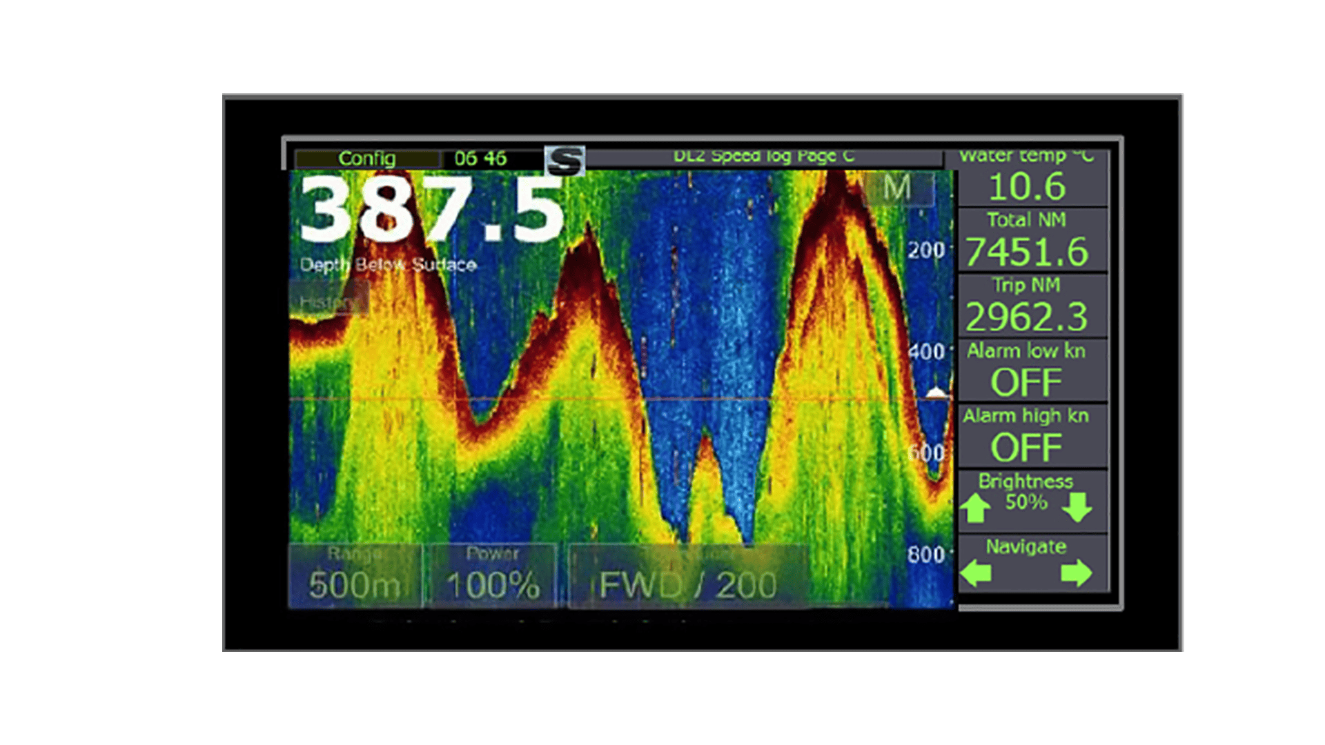 ECHOSOUNDER SKIPPER ESN200 IMO Wheelmarked Echo Sounder